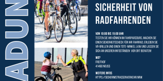 Einladung Sicherheit von Radfahrenden Neuss